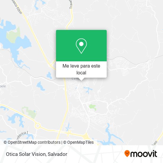Otica Solar Vision mapa