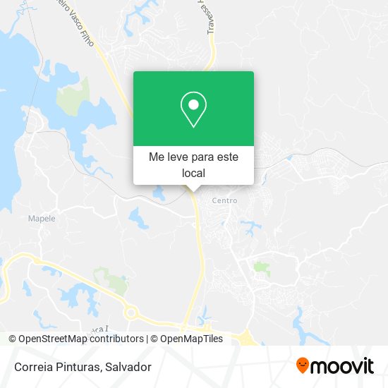 Correia Pinturas mapa