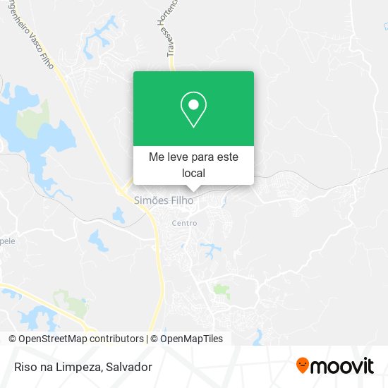 Riso na Limpeza mapa