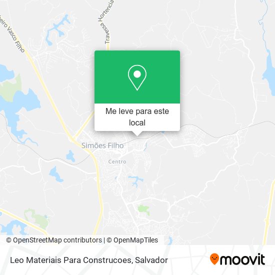 Leo Materiais Para Construcoes mapa