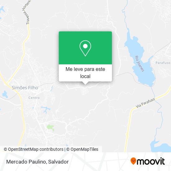 Mercado Paulino mapa