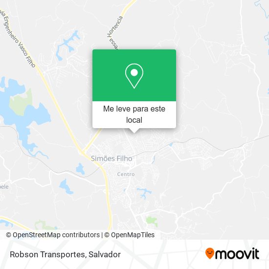 Robson Transportes mapa