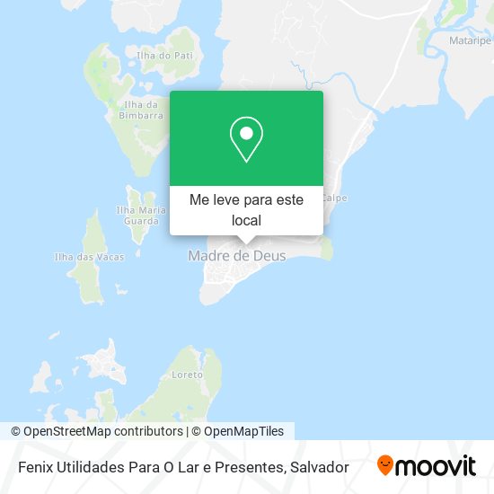 Fenix Utilidades Para O Lar e Presentes mapa