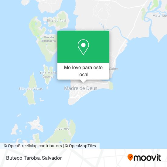 Buteco Taroba mapa