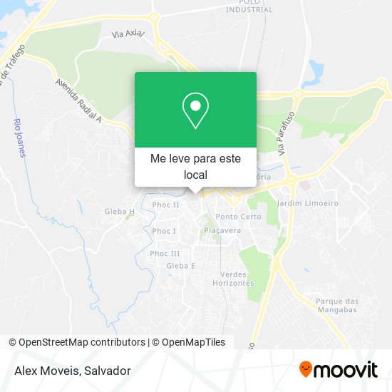 Alex Moveis mapa