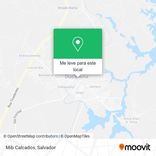 Mib Calcados mapa