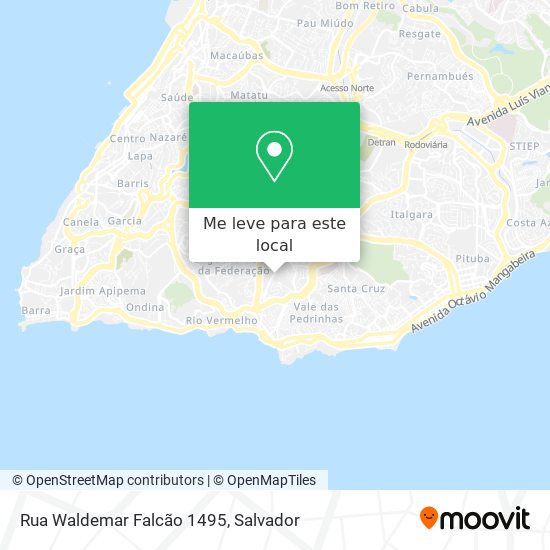 Rua Waldemar Falcão 1495 mapa