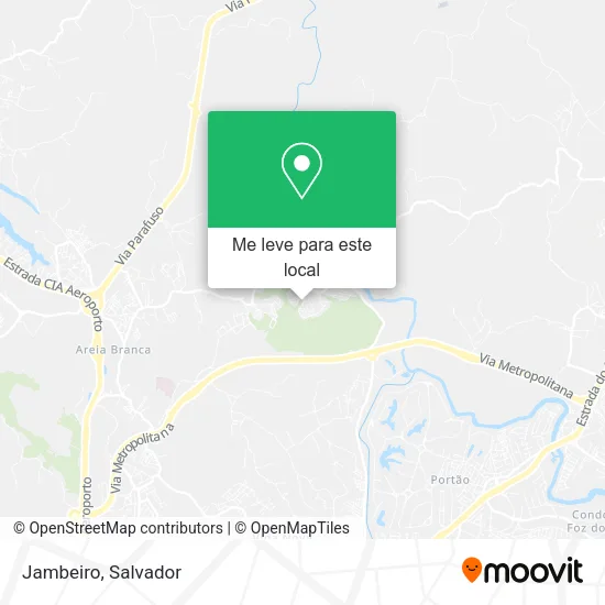 Jambeiro mapa