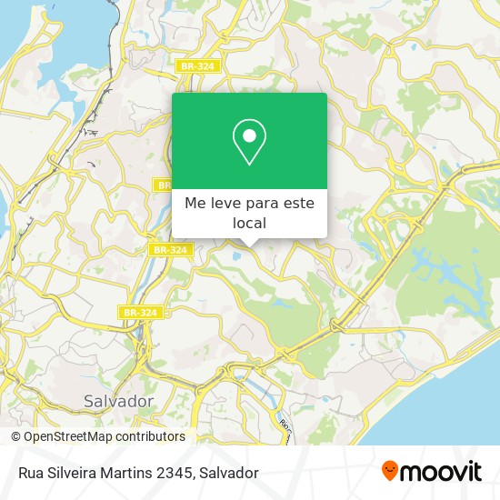 Rua Silveira Martins 2345 mapa
