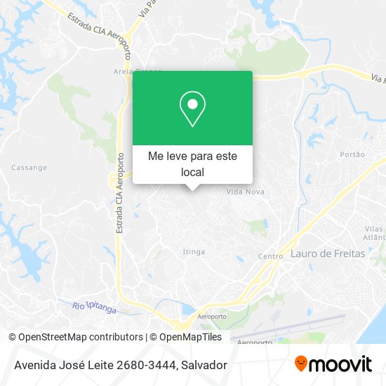 Avenida José Leite 2680-3444 mapa