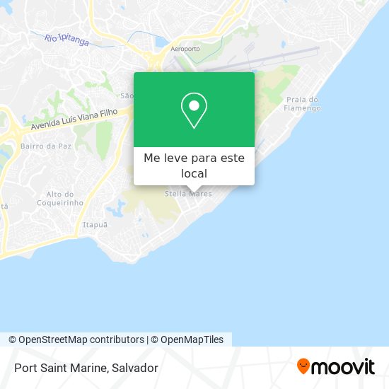 Port Saint Marine mapa