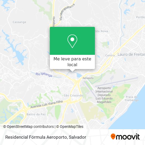 Residencial Fórmula Aeroporto mapa