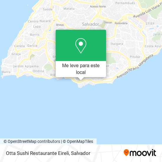 Otta Sushi Restaurante Eireli mapa