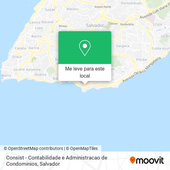 Consist - Contabilidade e Administracao de Condominios mapa