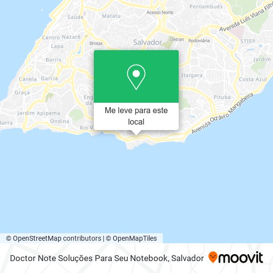 Doctor Note Soluções Para Seu Notebook mapa