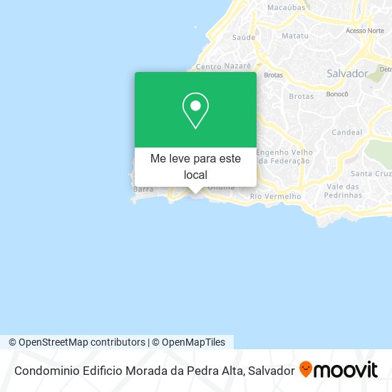 Condominio Edificio Morada da Pedra Alta mapa