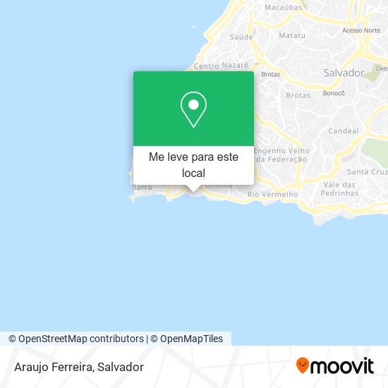 Araujo Ferreira mapa