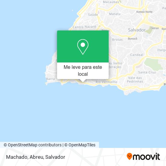 Machado, Abreu mapa