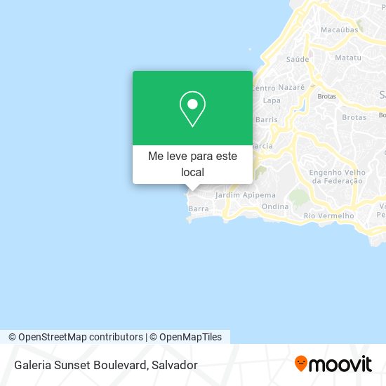 Galeria Sunset Boulevard mapa