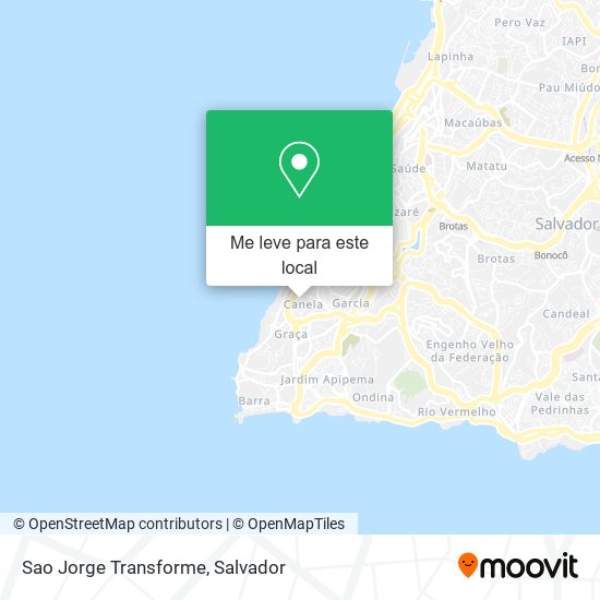 Sao Jorge Transforme mapa