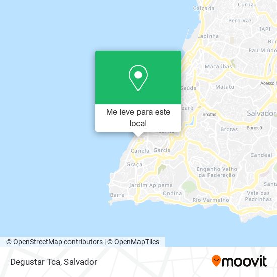 Degustar Tca mapa