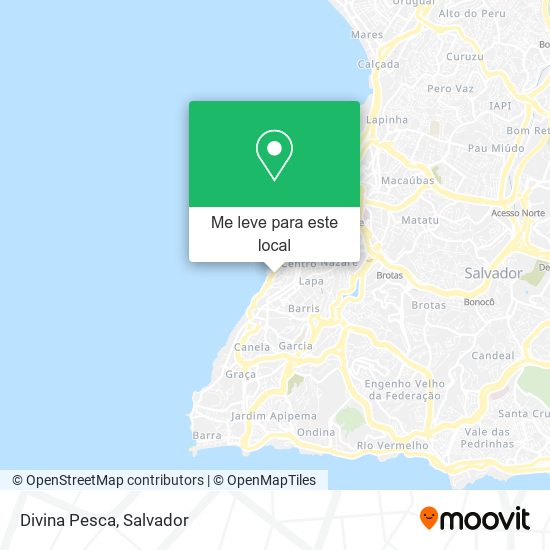 Divina Pesca mapa