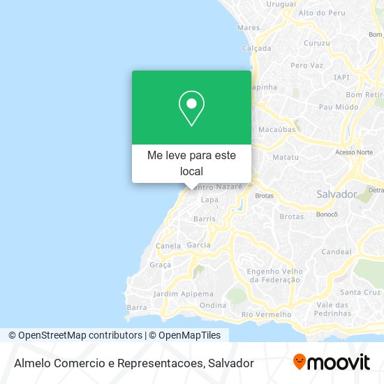 Almelo Comercio e Representacoes mapa