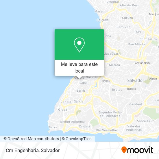 Cm Engenharia mapa