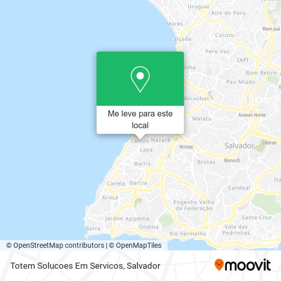 Totem Solucoes Em Servicos mapa