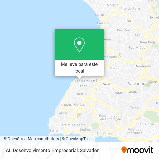 AL Desenvolvimento Empresarial mapa