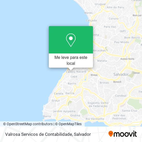 Valrosa Servicos de Contabilidade mapa