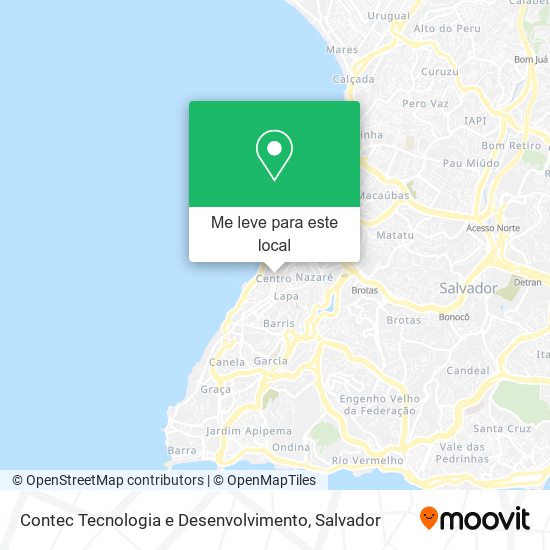 Contec Tecnologia e Desenvolvimento mapa