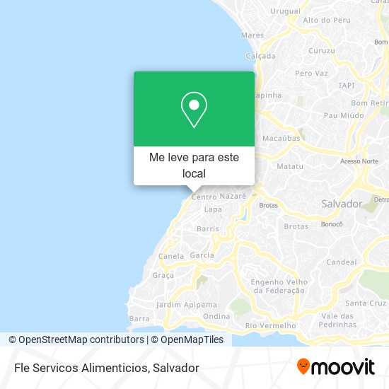 Fle Servicos Alimenticios mapa