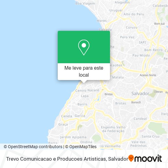 Trevo Comunicacao e Producoes Artisticas mapa