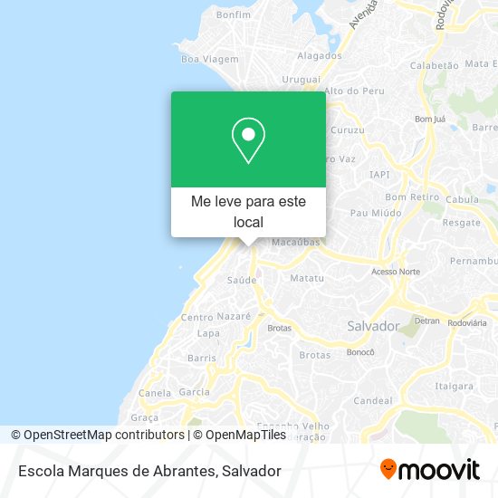 Escola Marques de Abrantes mapa