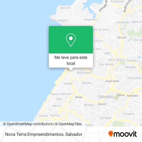 Nova Terra Empreendimentos mapa