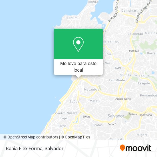 Bahia Flex Forma mapa