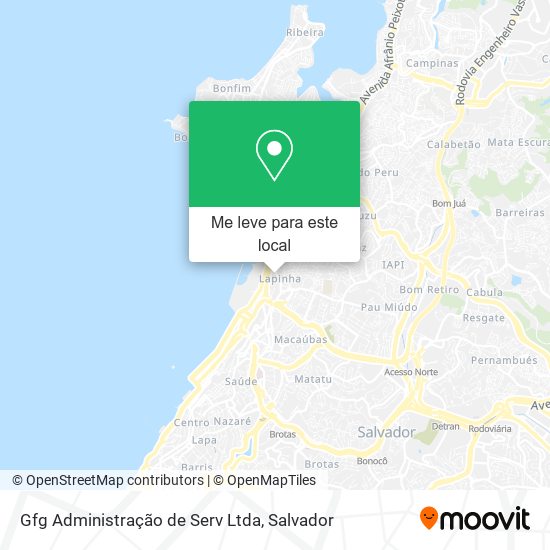 Gfg Administração de Serv Ltda mapa