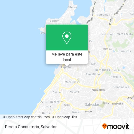 Perola Consultoria mapa