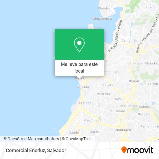 Comercial Enerluz mapa