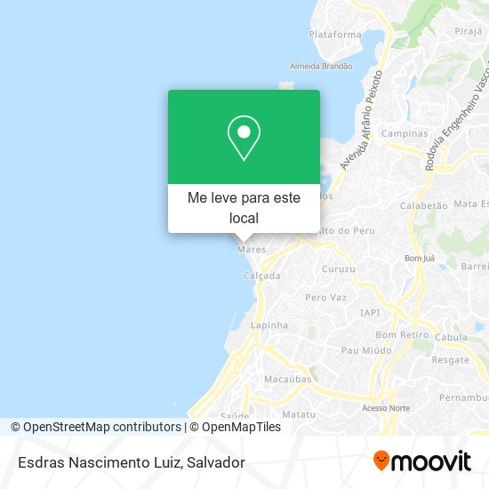 Esdras Nascimento Luiz mapa