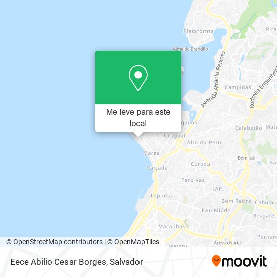 Eece Abilio Cesar Borges mapa