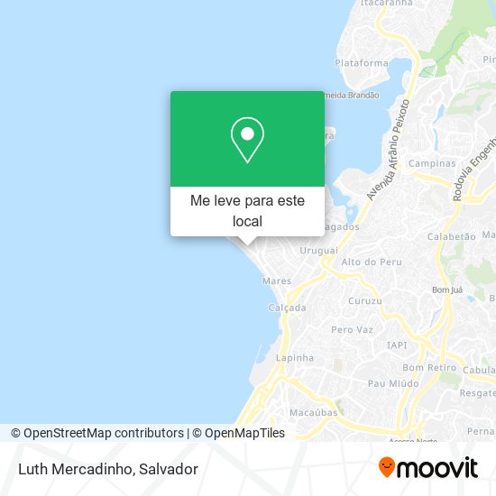 Luth Mercadinho mapa