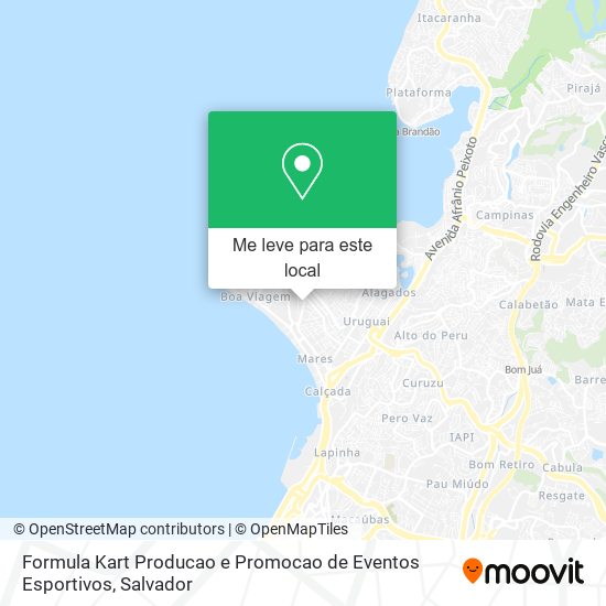 Formula Kart Producao e Promocao de Eventos Esportivos mapa