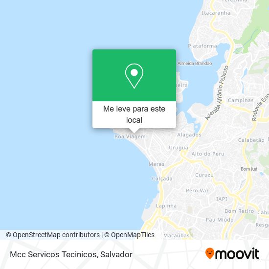 Mcc Servicos Tecinicos mapa