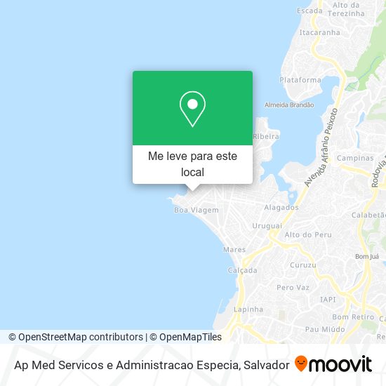 Ap Med Servicos e Administracao Especia mapa