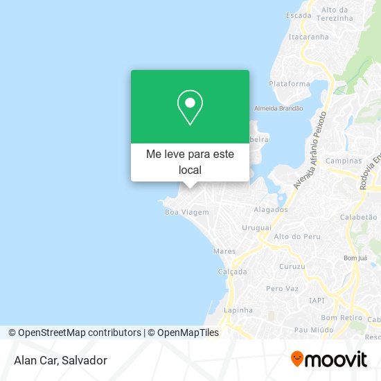 Alan Car mapa