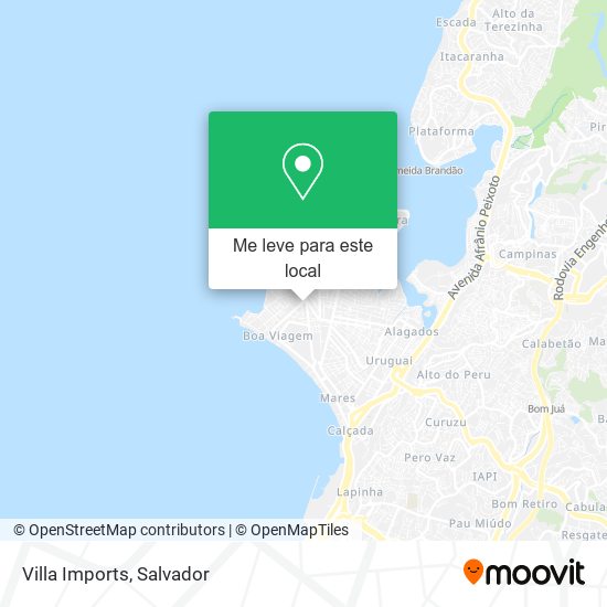 Villa Imports mapa