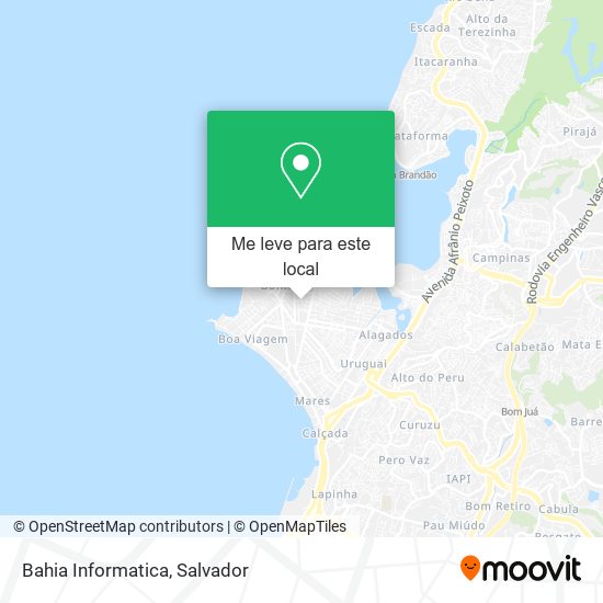 Bahia Informatica mapa