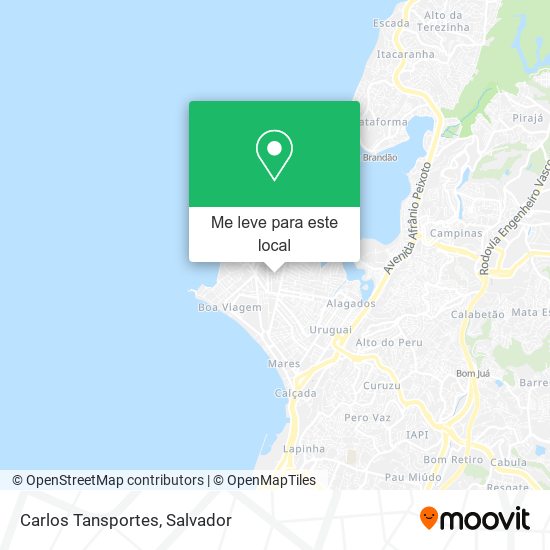 Carlos Tansportes mapa